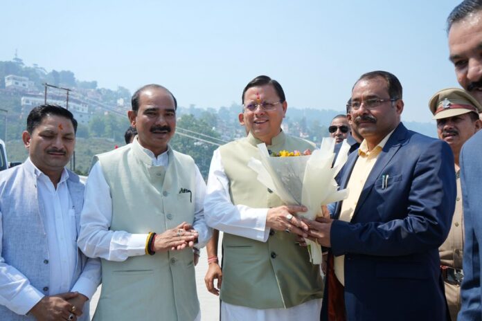 CM Dhani in Almora